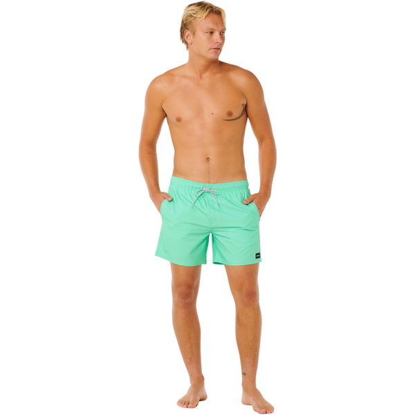 2026 Rip Curl Mens Offset Daily Volley Boardshorts 0F9MBO - Green Sd